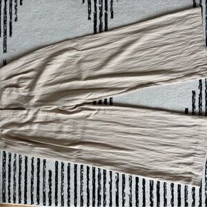 Zara Cream Wide Leg Pants